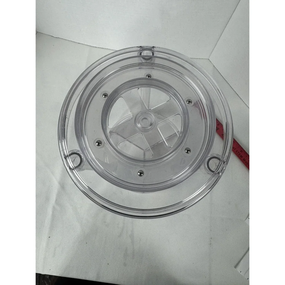 Clear Acrylic‎ Two-tiered Rotating Multi-use Organizer